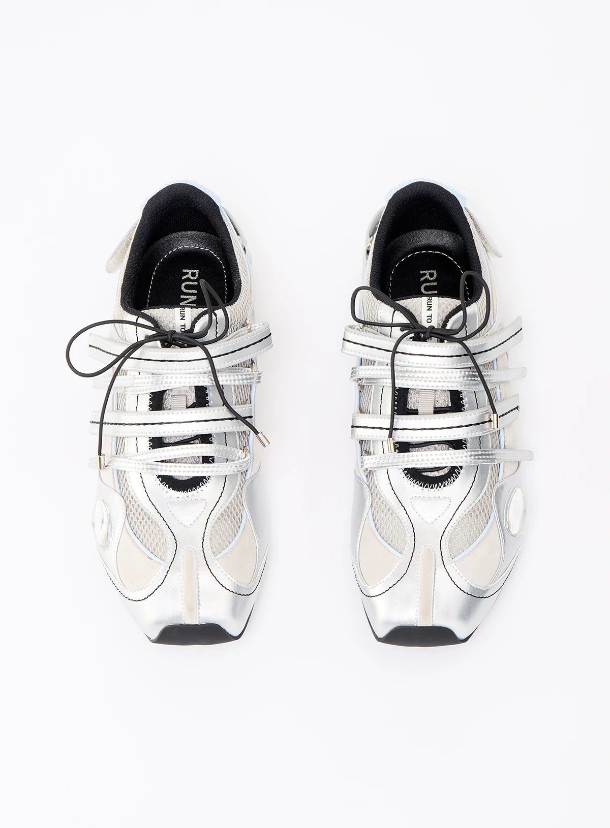 Sprint Novel Collaboration Leather Racing Sneakers