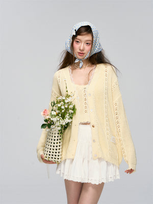 Yellow Cardigan / S (Pre-sale 10 days)