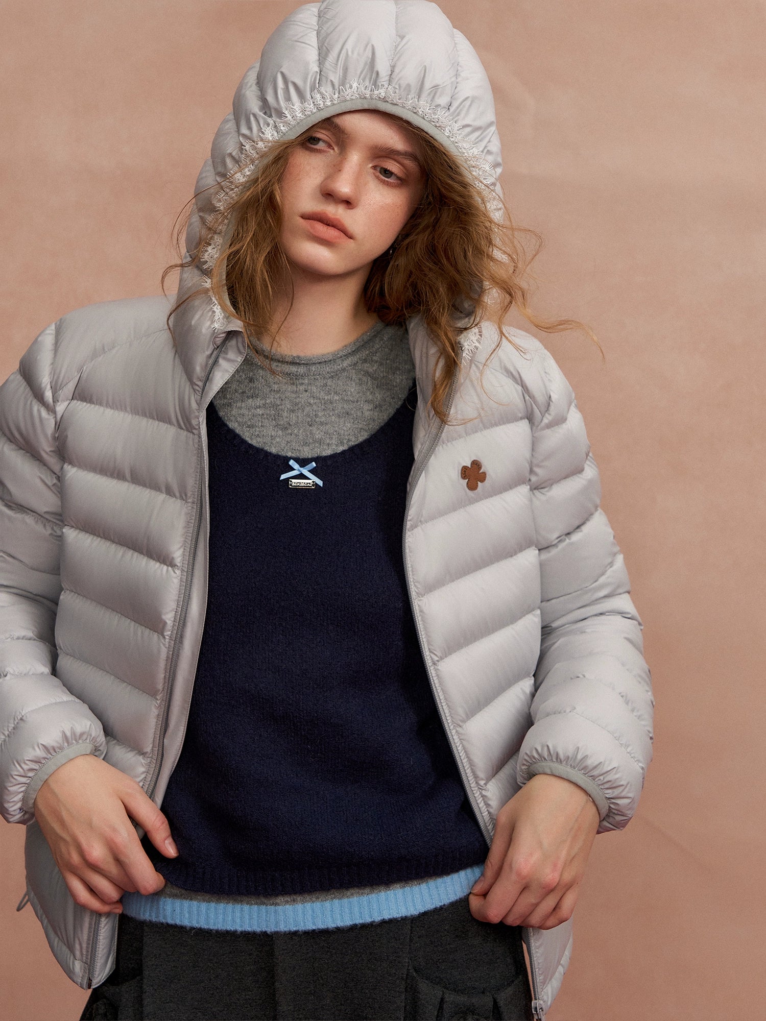 FeatherEdge Hooded 90% Down Jacket