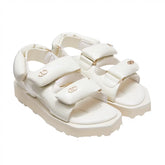 Thick-soled Double-strap Sandals - CHINASQUAD