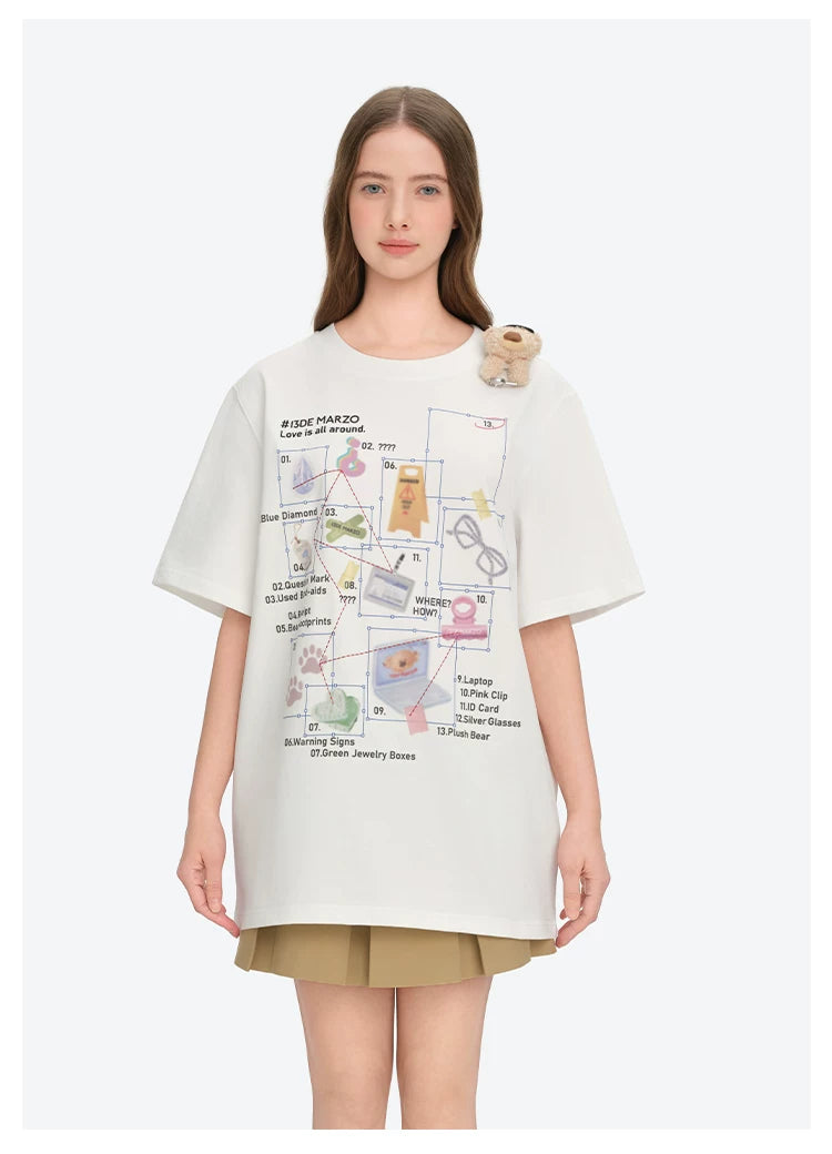 Relaxed Fit Crewneck Short-Sleeve T-Shirt