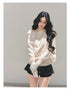 AOMALM Soft Sweet Off-Shoulder Knit Sweater – view 8