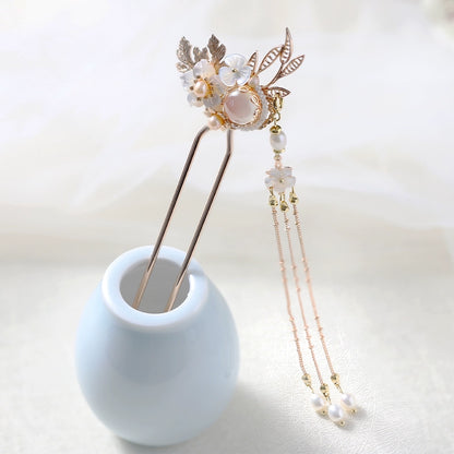 Long Kui Pink Hanfu Hairpin