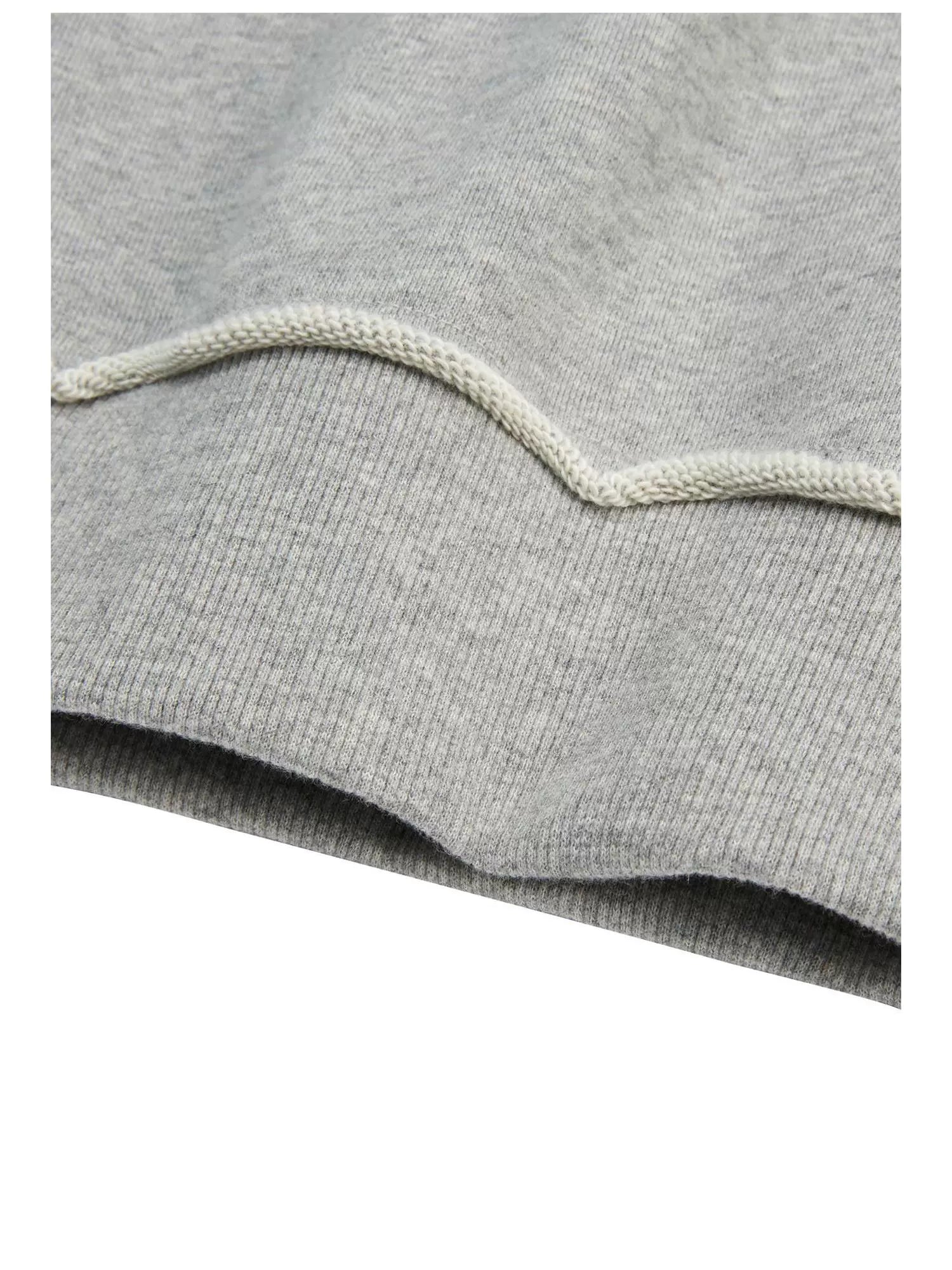 Vintage Graphic Frayed Edge Hoodie