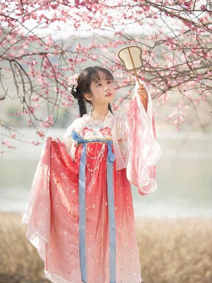 &quot;花盛微雨&quot; Hanfu for Kids