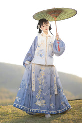 "芙蕖"Ming-Dynasty Hanfu Set - CHINASQUAD