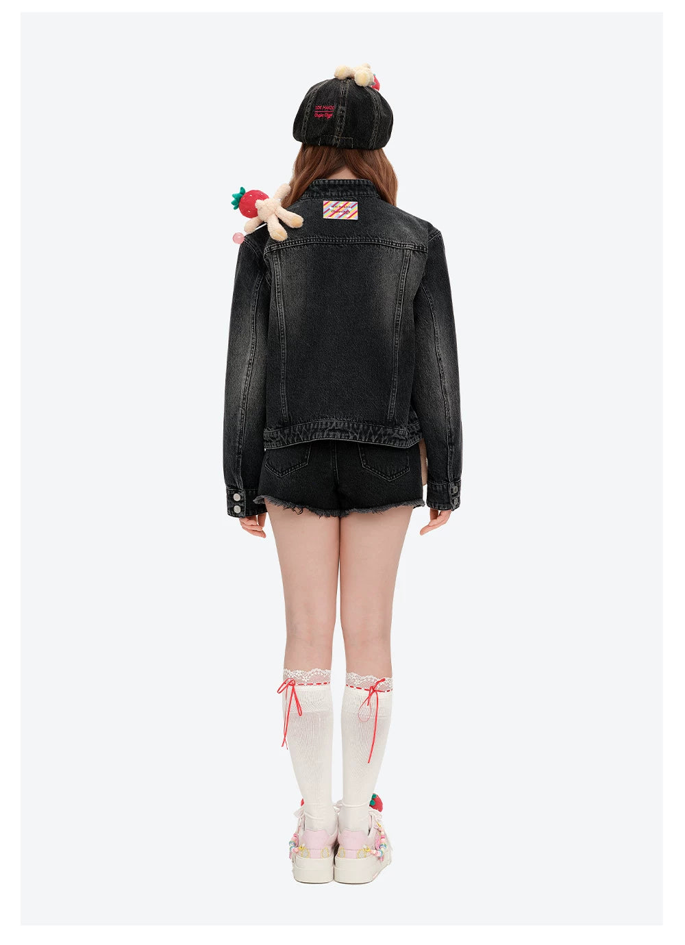 Candy Bear Platform Canvas Sneakers