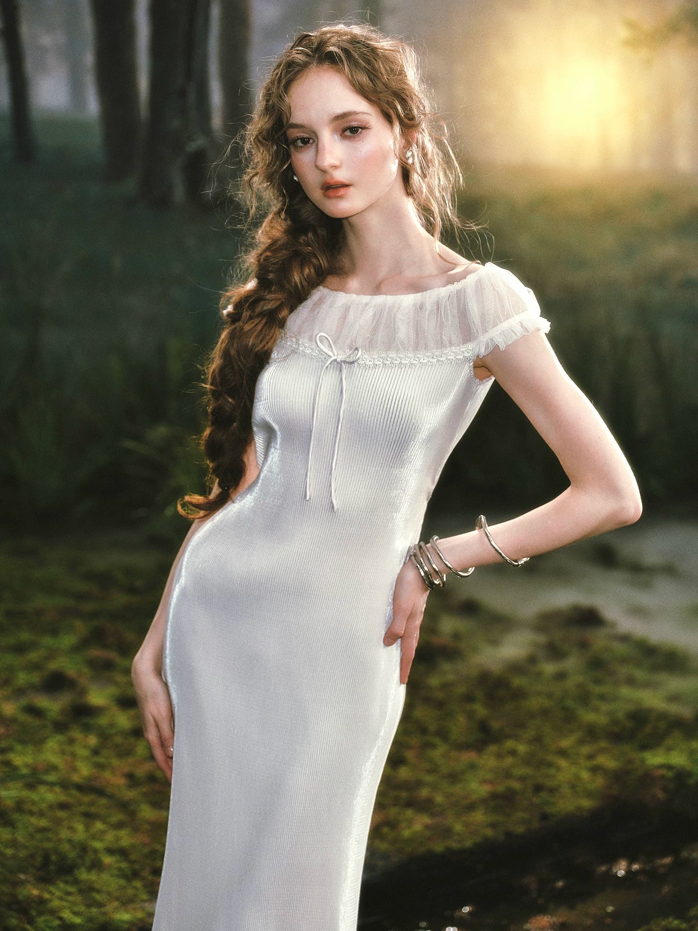 Little White Serpent – French Empire First Love Dress