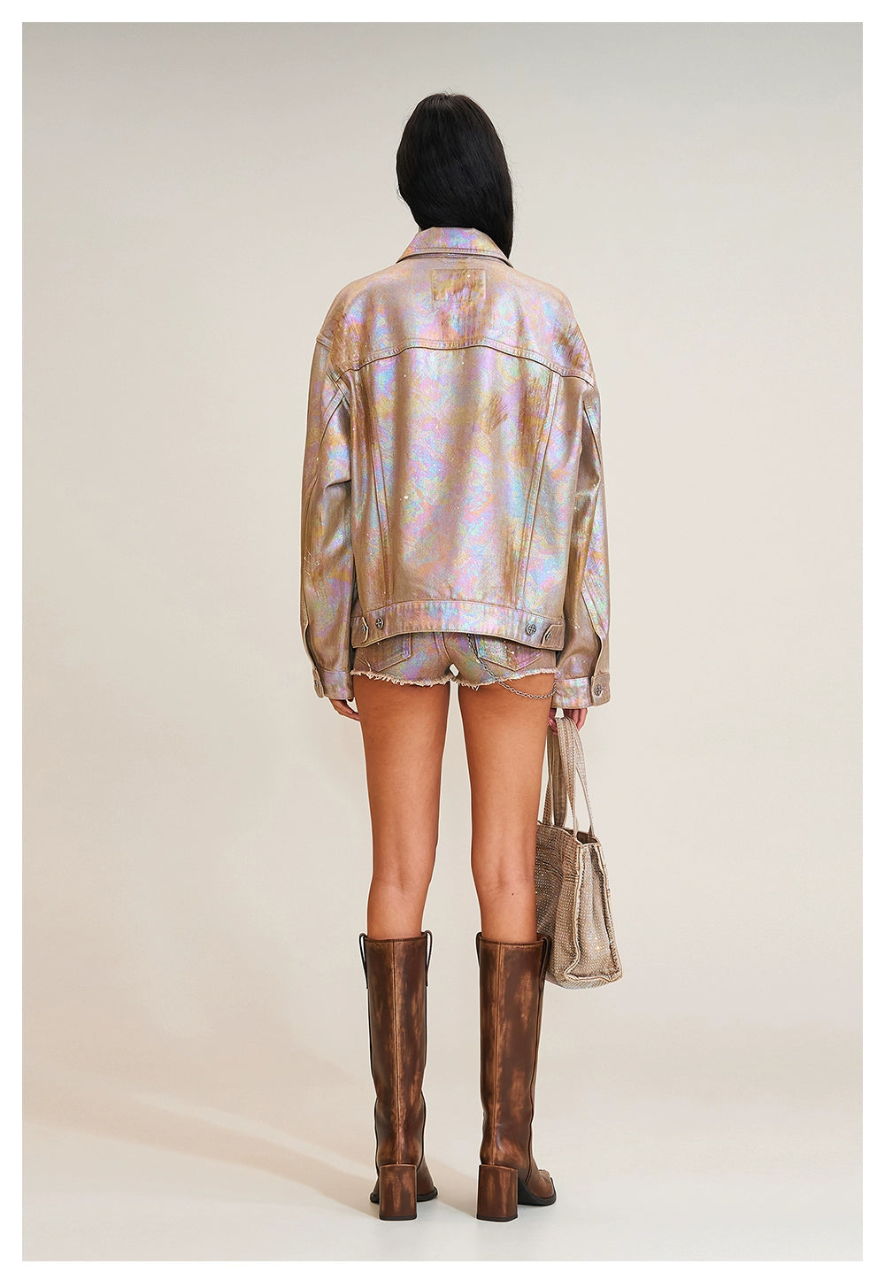 Wild Continent Handcrafted Oversized Denim Jacket