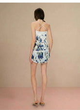 Vintage Floral Mesh Co-Ord Set NeverMore