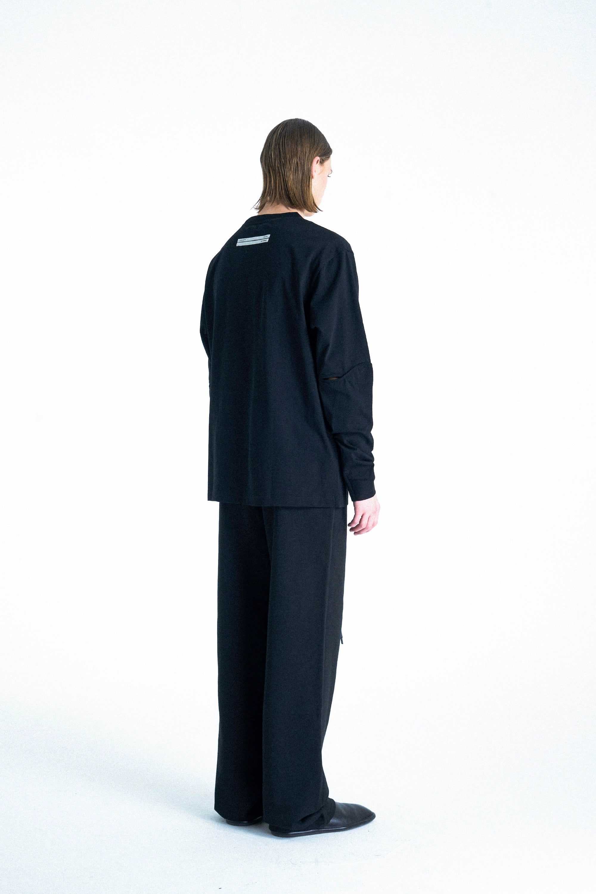 Disjointed Structure Long Sleeve T-Shirt