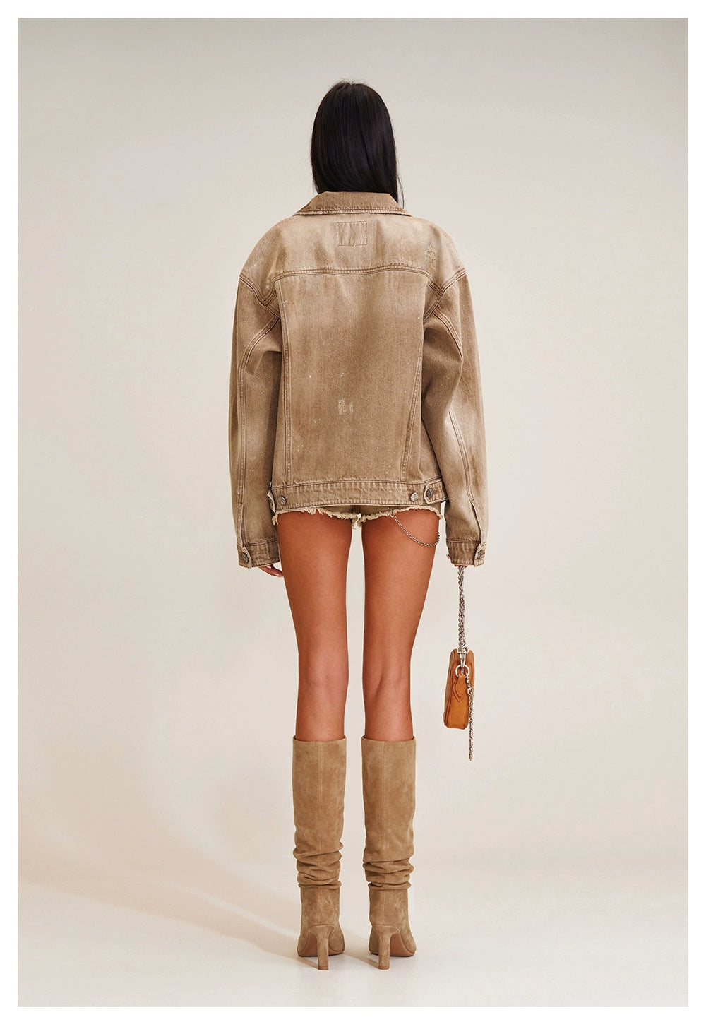 Wild Continent Handcrafted Oversized Denim Jacket