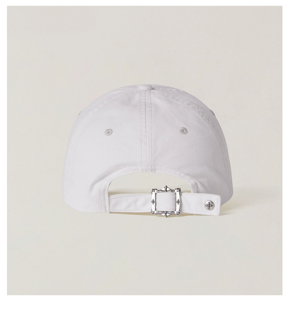 Compass Badge Cotton Baseball Cap
