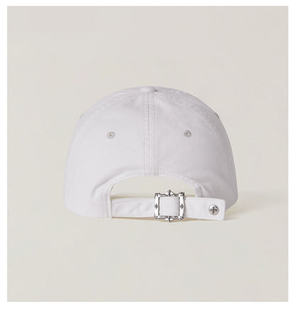 Compass Badge Cotton Baseball Cap