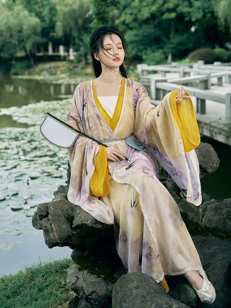 &quot;燕燕于飞&quot; Warring States Hanfu Set