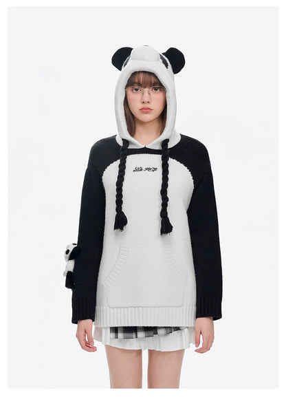 Panda Bear Puffer Jacket