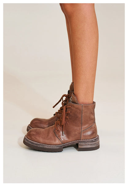 RAGE Origin Goodyear Horsehide Moto Boots