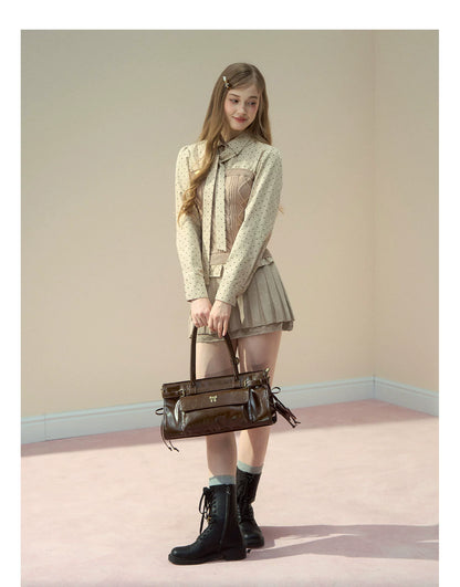 Polka Dot Preppy Shirt - CHINASQUAD