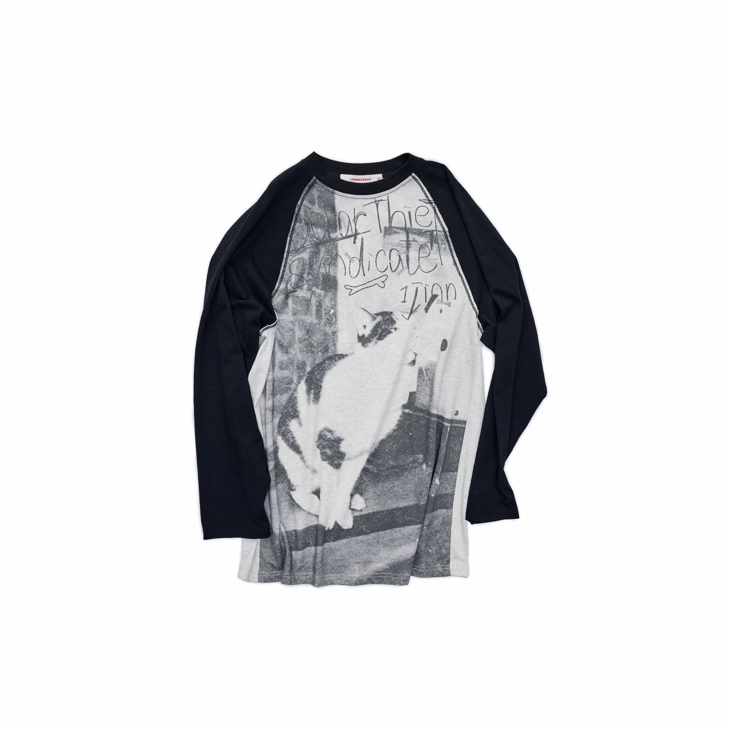 Crystal Graphic Long-Sleeve T-Shirt