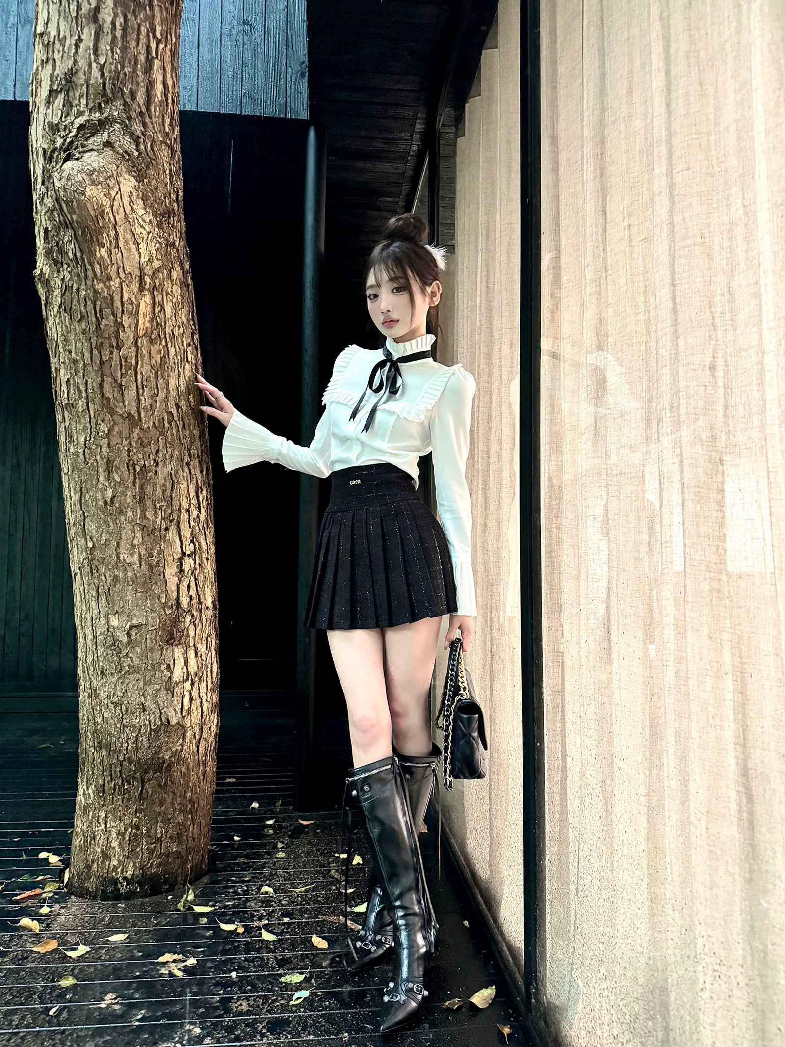 Chanel-Inspired Three-Piece Set