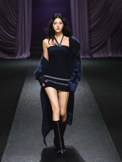 Navy Blue Dresses / S