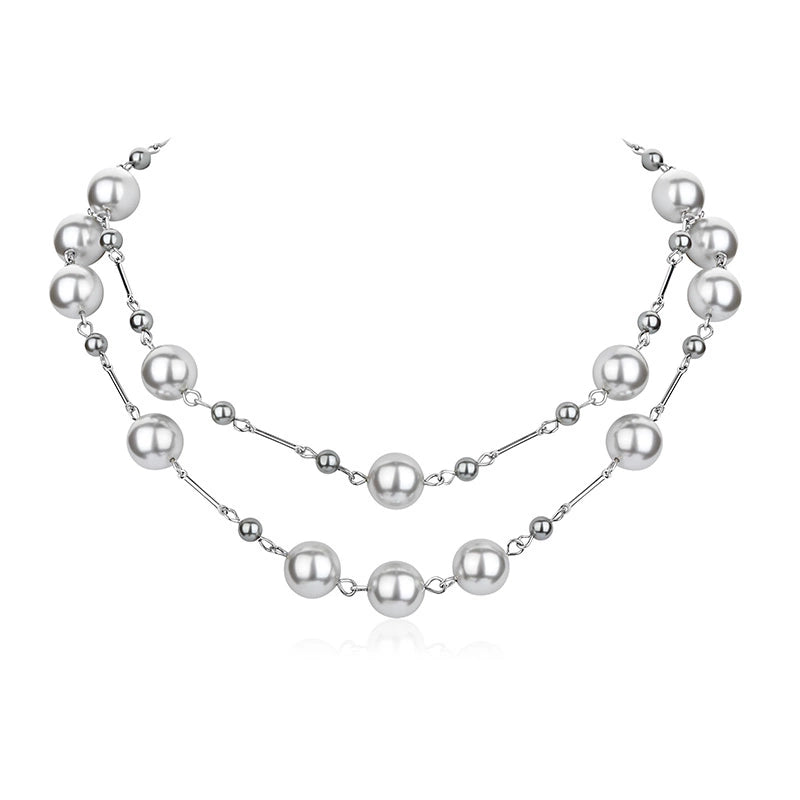 Double-wear Retro Pearl Swater Chain - CHINASQUAD