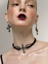 Retro Cross Combination Beaded Collar - CHINASQUAD