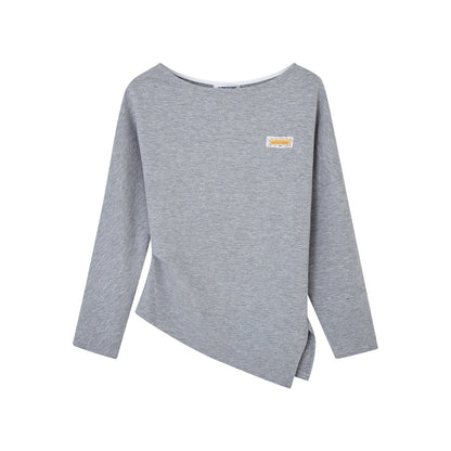 One-Shoulder Asymmetric T-Shirt