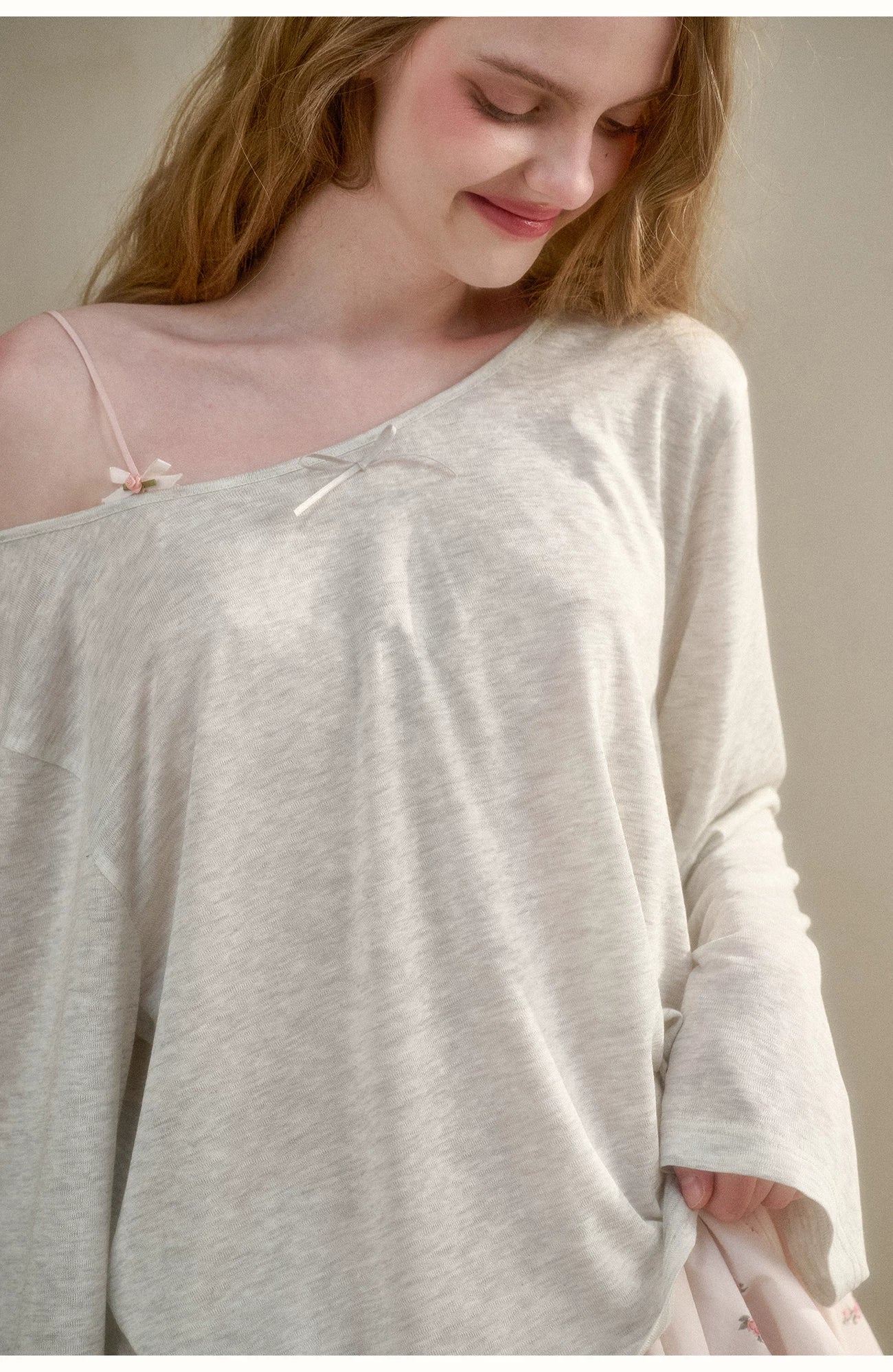 Cloud Veil Lyocell Relaxed Sheer T-Shirt