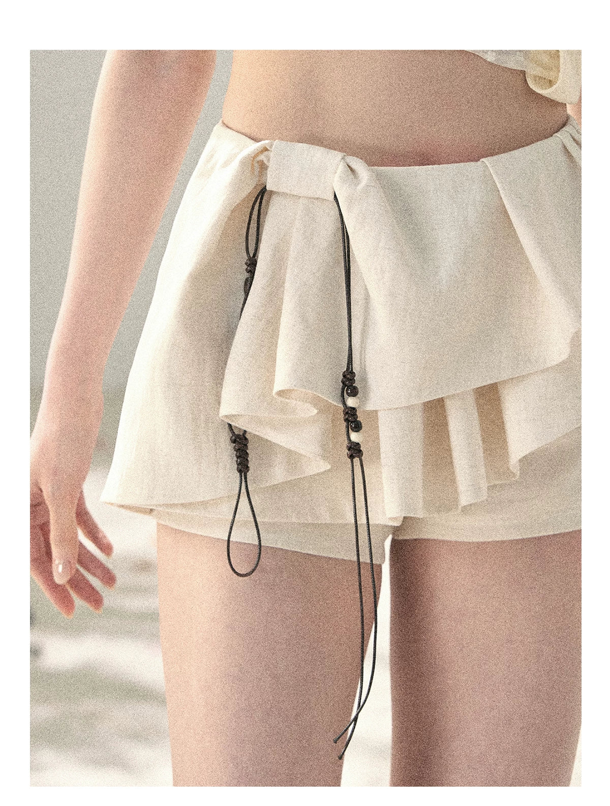 Layered Ruffle Mini Skirt