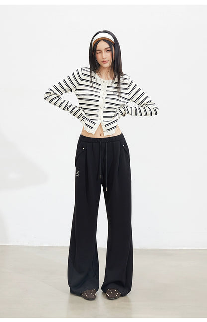 Striped Knit Cardigan