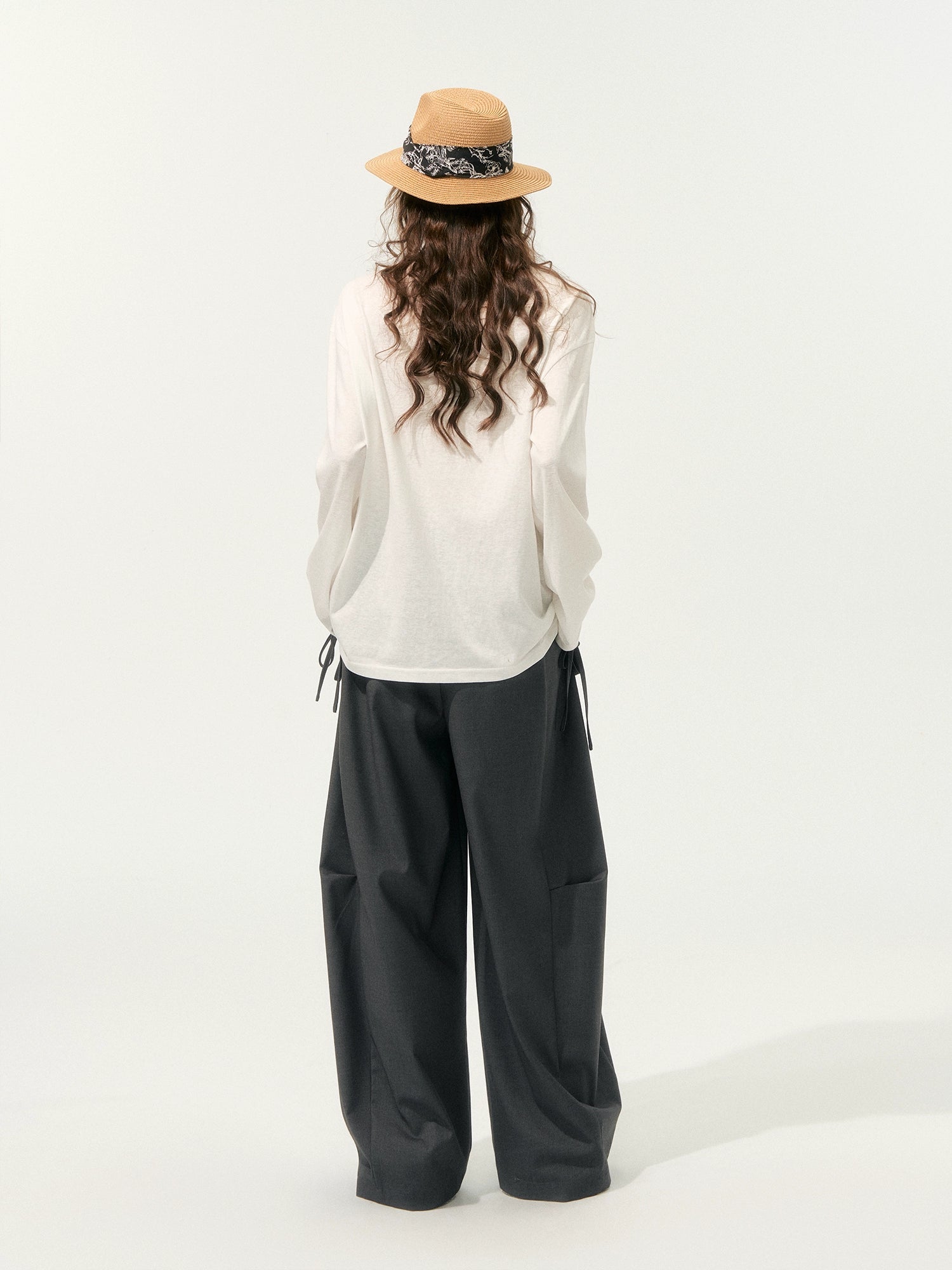 Color-Block Crew Neck Base Long-Sleeve T-Shirt - CHINASQUAD