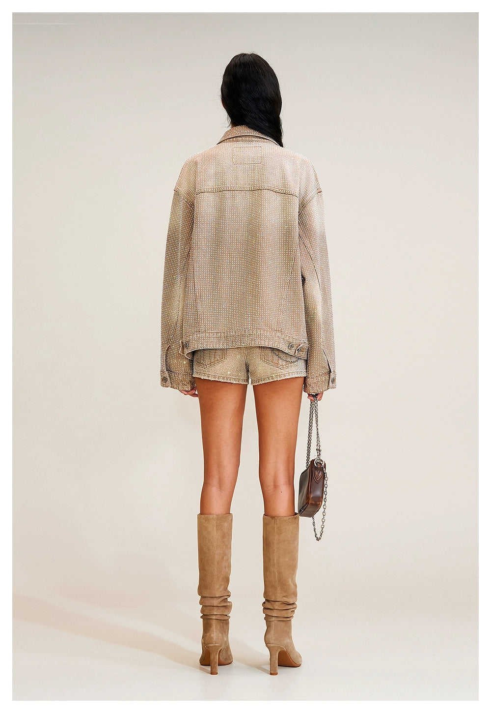 Wild Continent Handcrafted Oversized Denim Jacket