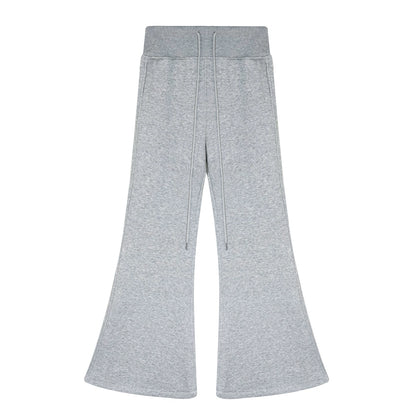 High-Waist Flared Lounge Pants