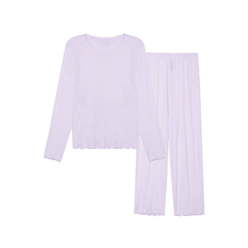 Soft Skin-friendly Long &amp; Short Pajamas Set