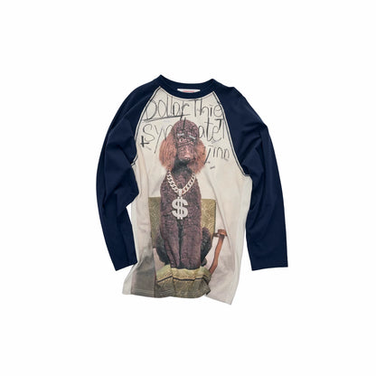 Crystal Graphic Long-Sleeve T-Shirt