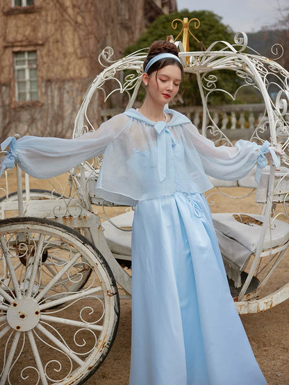 Cinderella Princess Satin Corset Gown