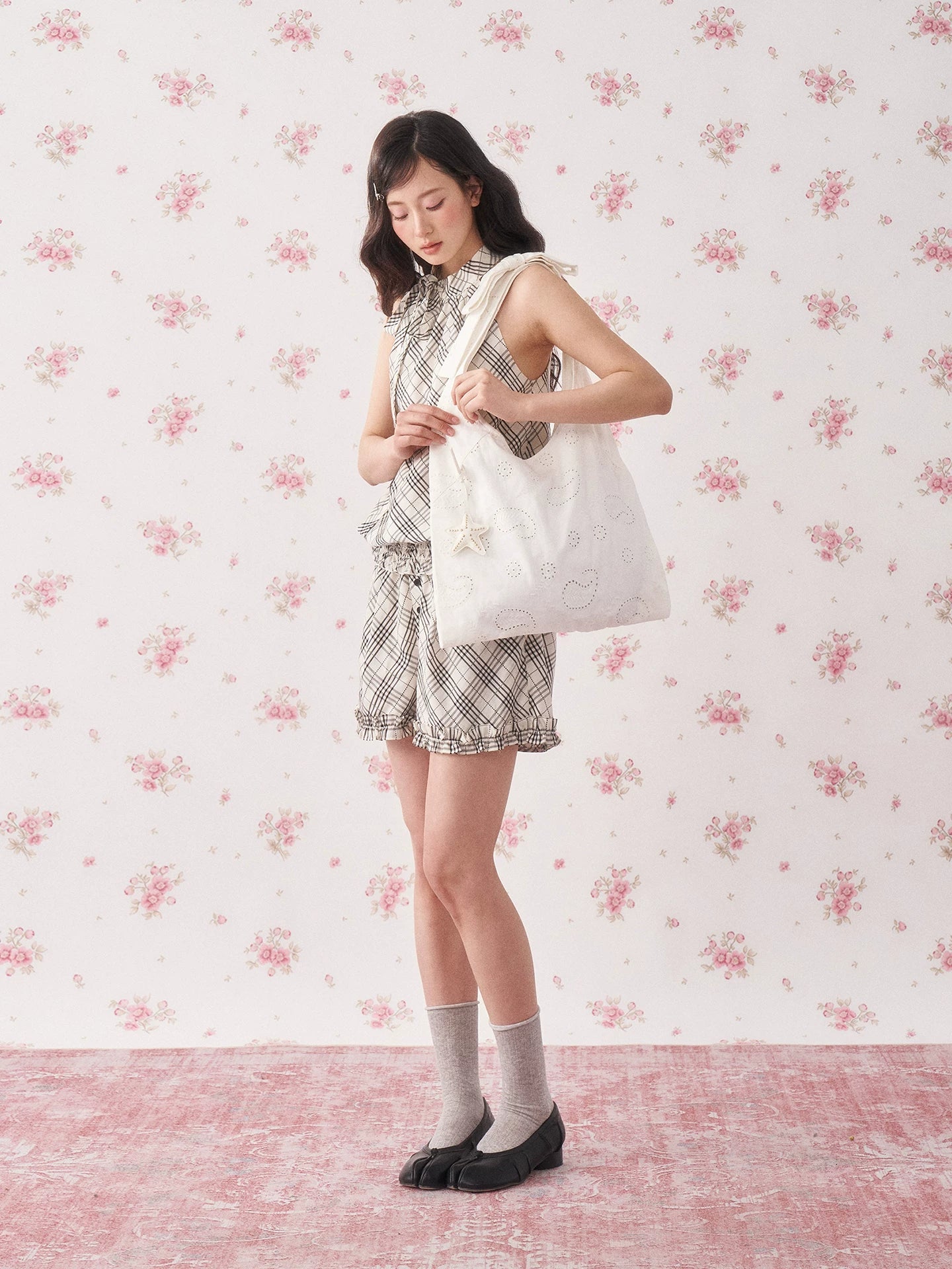 Vintage Star Canvas Tote Bag