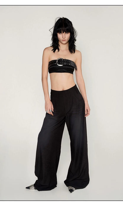 Studded PU Pin-Buckle Belt