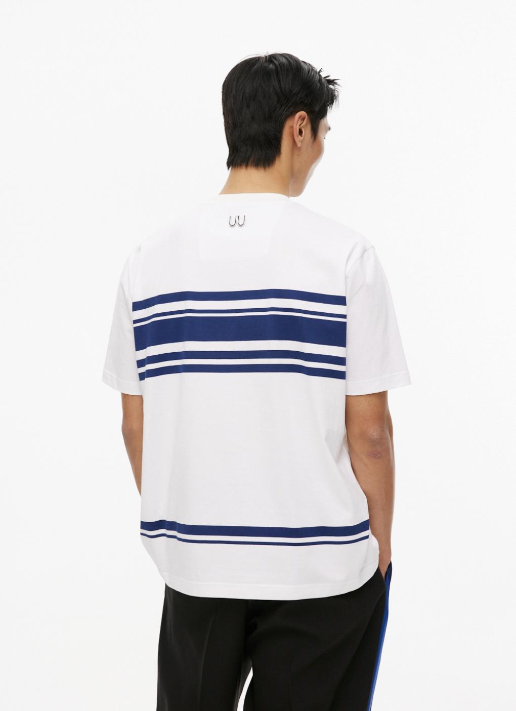 Striped Loose T-shirt - CHINASQUAD