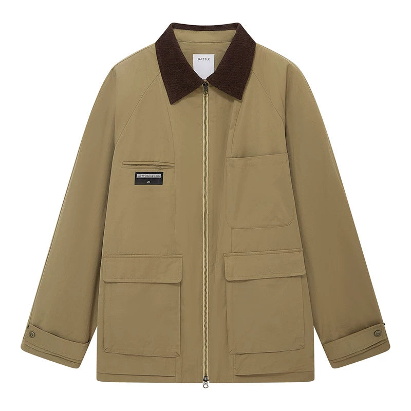 Refined Wool-Blend Short Jacket