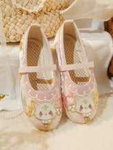 "Cat Bell" Embroidered Flat Kids&