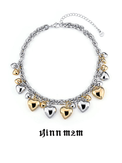 Silver Pearl Layered Necklace