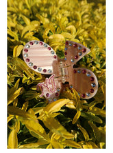 Chloe Crystal Butterfly Claw Clip - CHINASQUAD