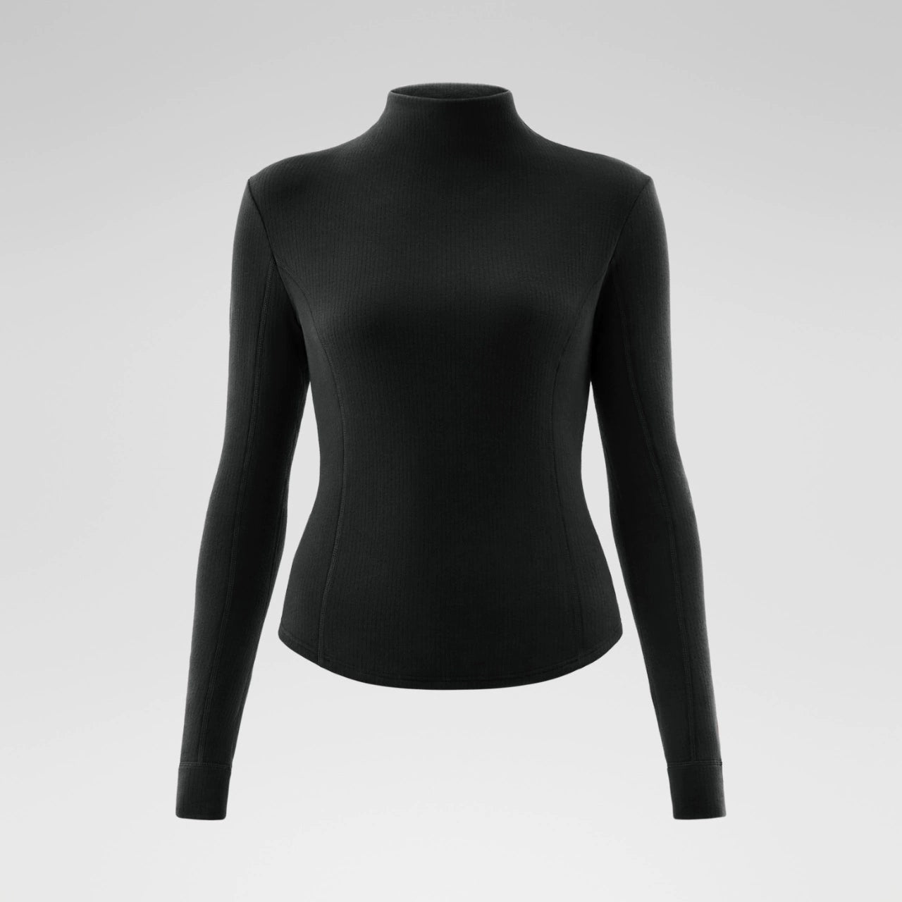 Thermal Skin High-neck Wool Base Layer Shirt