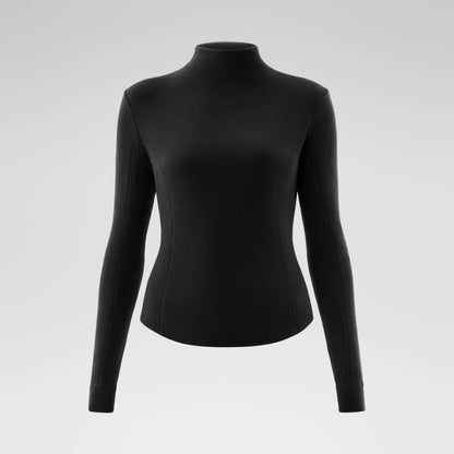 Thermal Skin High-neck Wool Base Layer Shirt