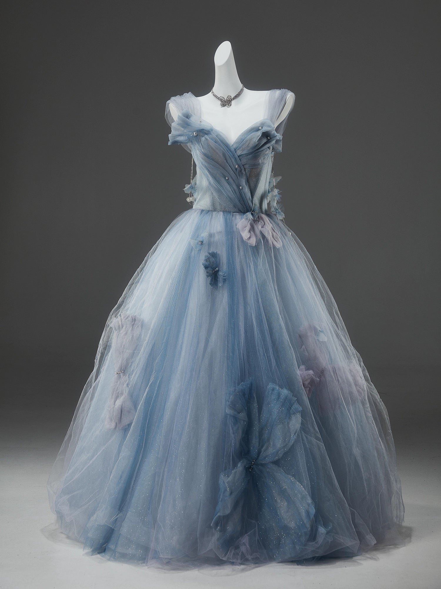 Petal Shatter Reverie Couture Gown