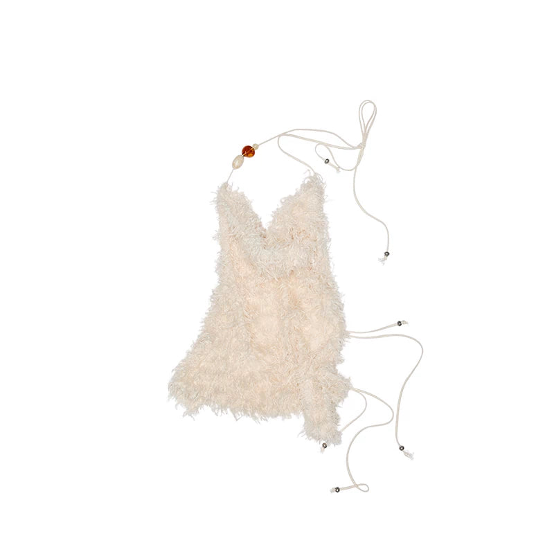 Cowl-Neck Halter Top &amp; Midi Skirt Set