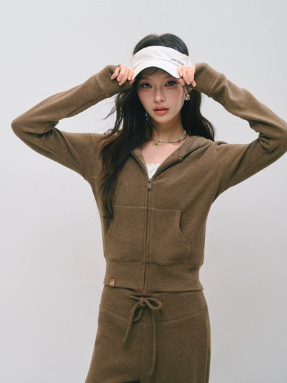 Hooded Sweatshirt &amp; Relaxed Sweatpants Set