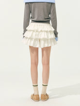Pleated Lace Ruffle Tiered Skirt - CHINASQUAD